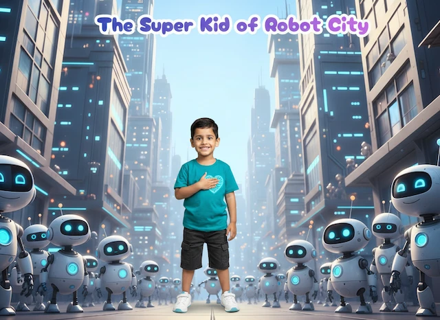 The Super Kid of Robot City - 1
