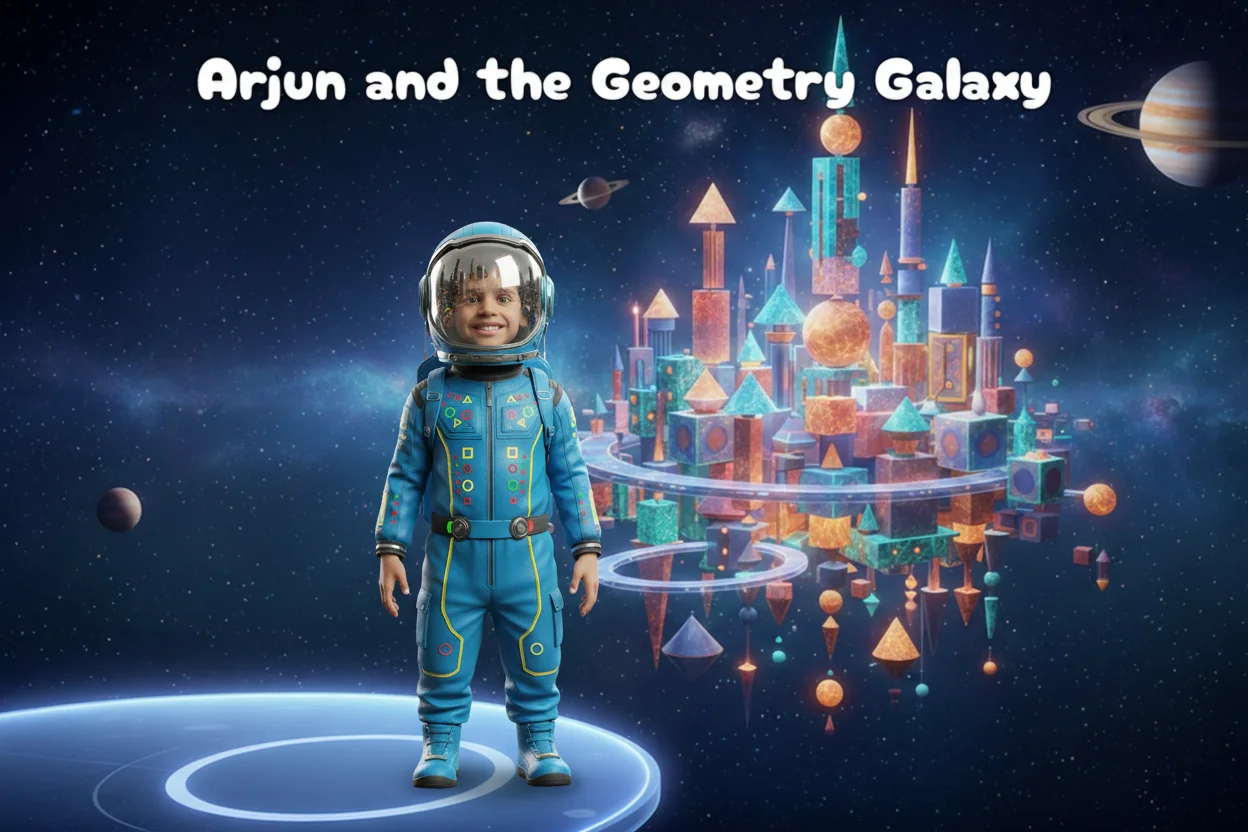Arjun and the geometry galaxy - 1