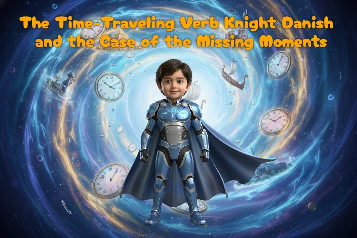The Time-Traveling Verb Knight and the Case of the Missing Moments - 1